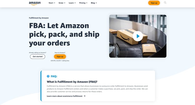 Amazon Business to Business Marketplace